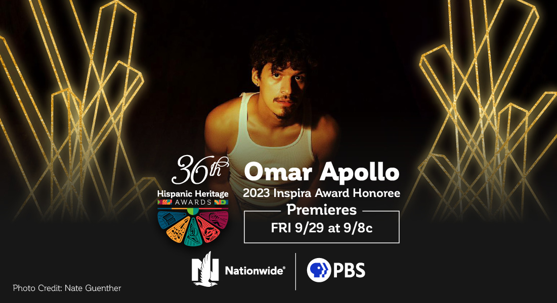 Grammy-Nominee Omar Apollo to receive Hispanic Heritage ‘Inspira’ Award and perform at the Kennedy Center and on PBS